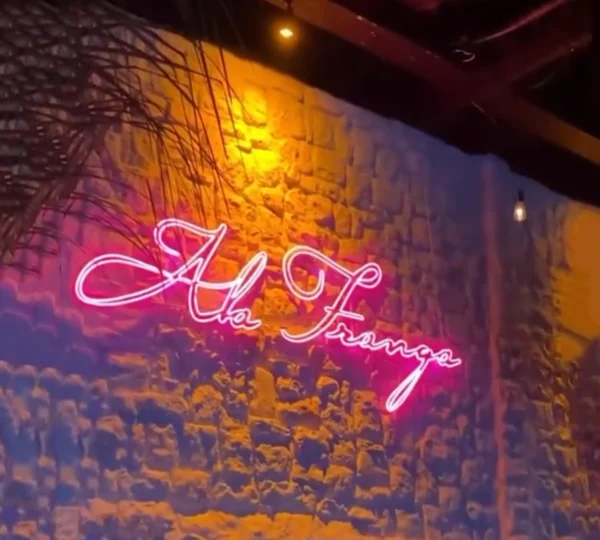 Ala Franga - LED Neon Sign