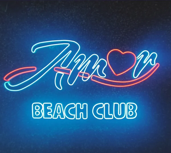Amor Beach Club - LED Neon Sign