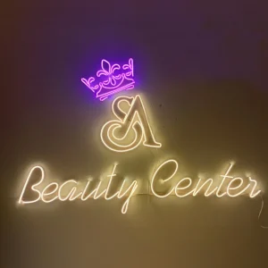 Beauty Center - LED Neon Sign
