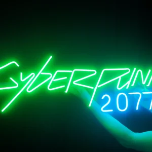 Cyber Punk 2077 - LED Neon Sign