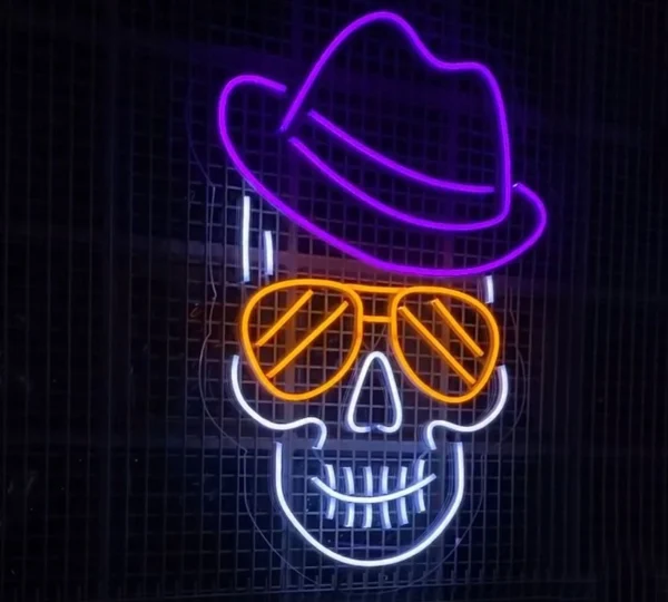 Skull - LED Neon Sign