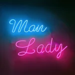 Man & Lady – LED Neon Sign