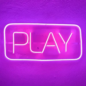 Play - LED Neon Sign