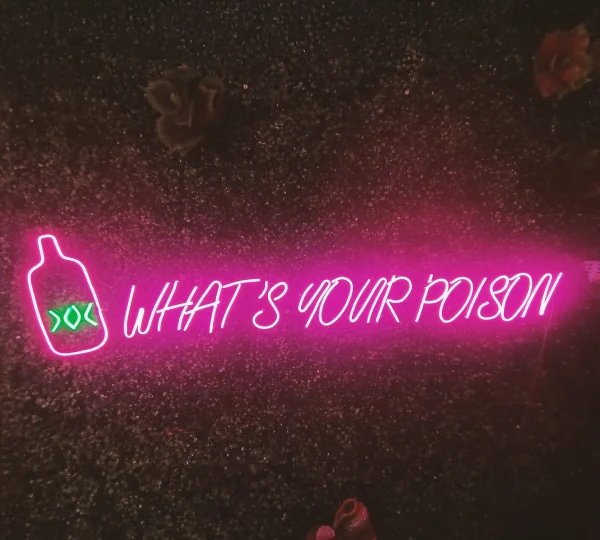 Icon and Text - LED Neon Sign